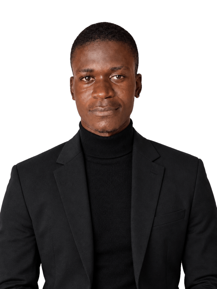 Retrato de Evaristo Kakumba